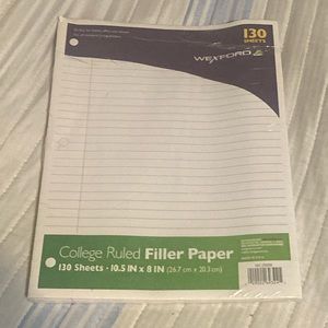 Filler Paper & Divider Bundle